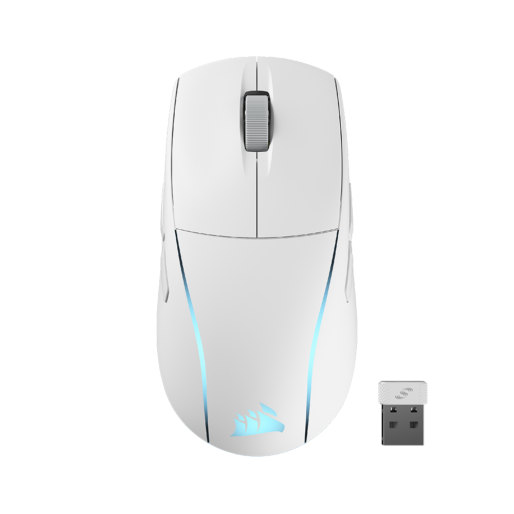 M75 WIRELESS RGB WHITE